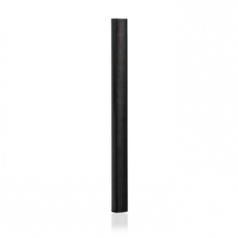 Harmonic Design C8 32 ohm 200 W passive point source commercial stick, 8 x 2", 100° x 40° coverage, 32 ohm, wallmount, cable inlet, wall bracket not included