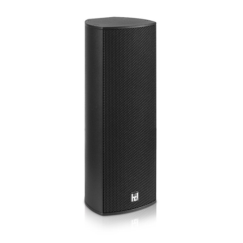 Harmonic Design C3CX - 8 ohm 115 W passive commercial stick, 2 x 3" LF + 1 x 3.5" / 1 tweeter coaxial driver, 80° x 80° coverage, 8 ohm, wallmount, cable inlet, wall bracket not included