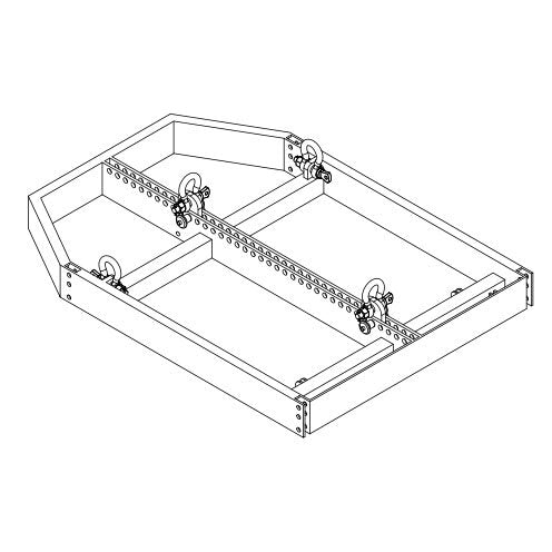 Harmonic Design HLS-SUBFrame Hd HLS-SUBFrame - universal frame for hd HLS-SUB18, hd HLS- and LSA-Series