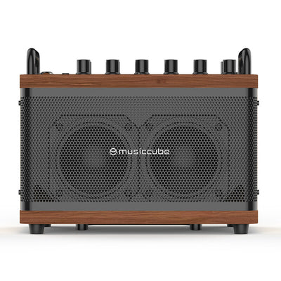 MUSICCUBE Tiny Box D2 - Oak brown