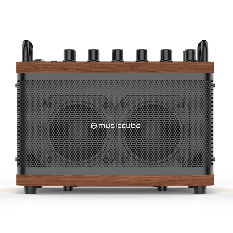 MUSICCUBE Tiny Box D2 - Oak brown