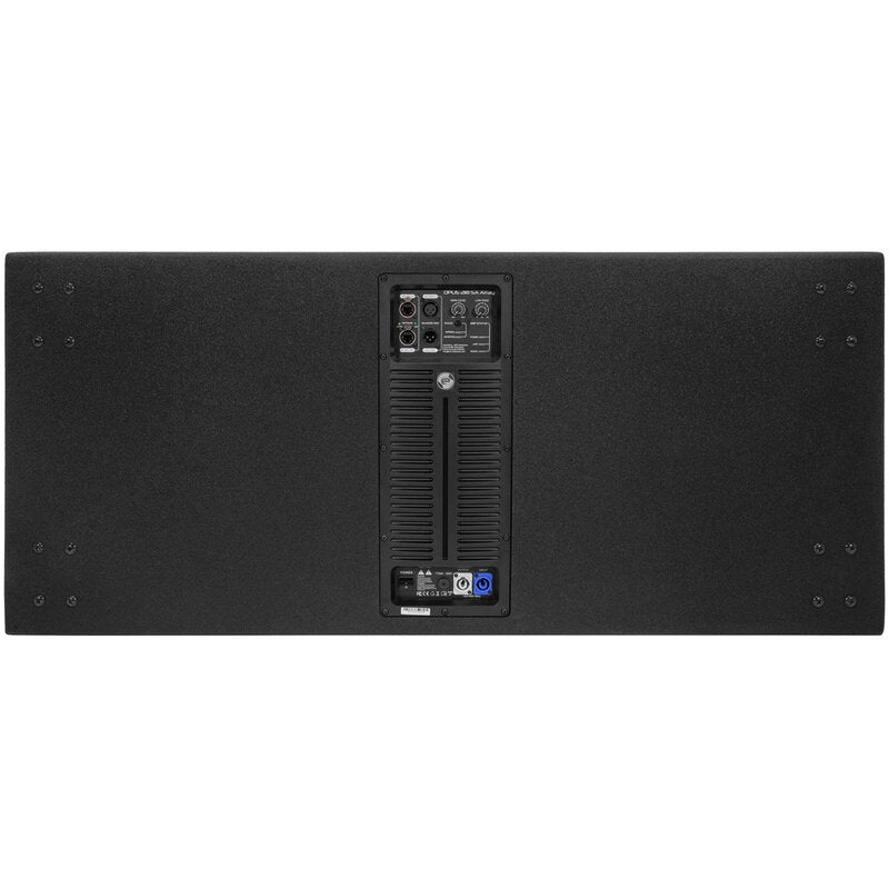 Elokance Opus 218 SA Array 18" dual-edge active subwoofer, 4000 W per speaker, 32 to 150 Hz, built-in DSP