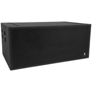 Elokance Opus 218 SA Array 18" dual-edge active subwoofer, 4000 W per speaker, 32 to 150 Hz, built-in DSP