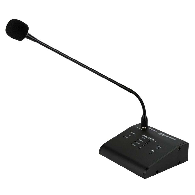 Rondson AMX-4A Micro call station for making announcements in selected zones, compatible with AMX-4120, AMX-4240 and AMX-4500