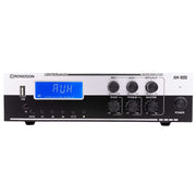 Rondson AM-80D 80 W multimedia amplifier / mixer, 70 / 100 V or low impedance loudspeaker outputs, FM tuner, USB, Bluetooth