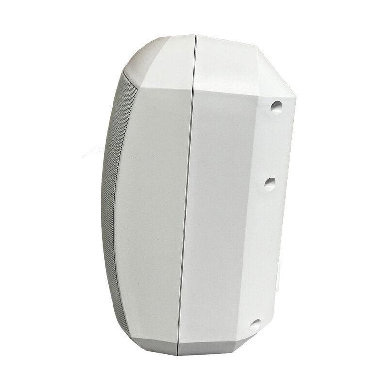 Rondson PLS-60WPB 60 W weatherproof wallmount loudspeakers, 2 ways, 6" WF + TW, ABS case + aluminium grille, white