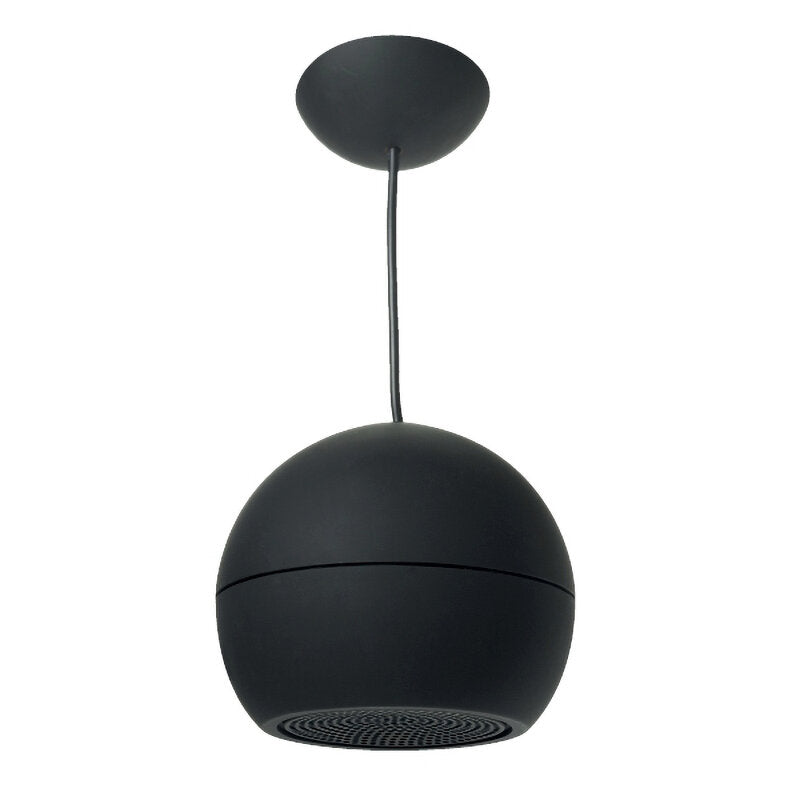 Rondson OD-305N 30 W, 100 V, suspended spherical loudspeakers, black