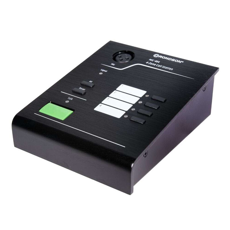 Rondson MIC-404 4 zone remote call station microphone for MX-404 series