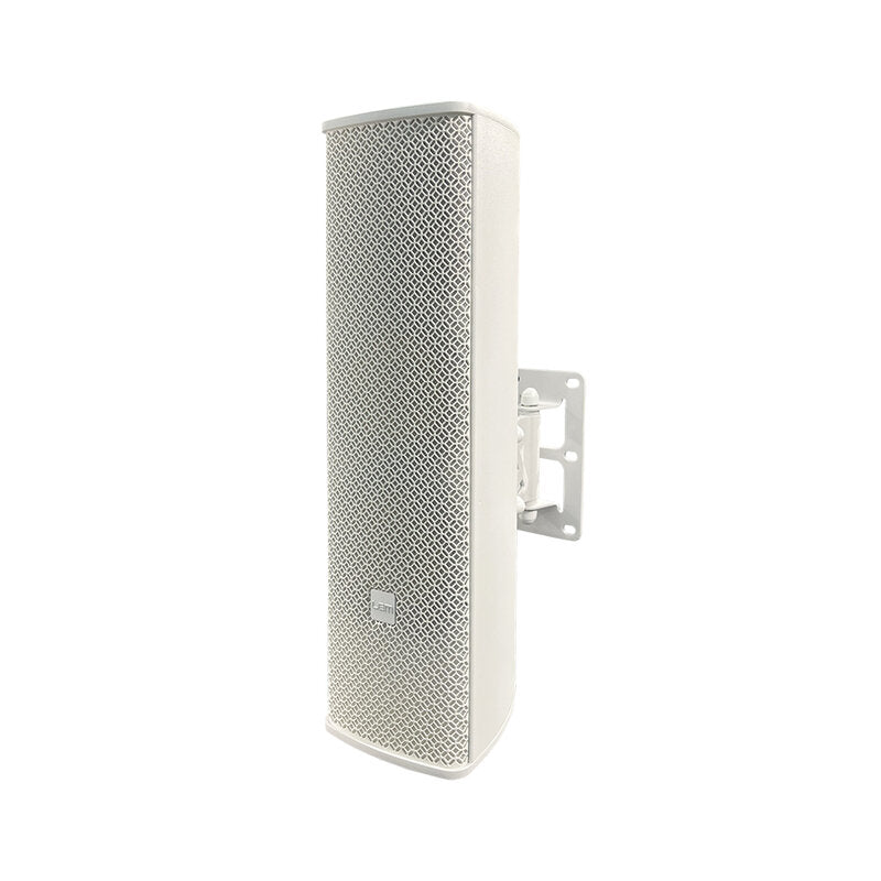 LEM Commercial BORA24-LINE 65 W / 100 V passive aluminum column loudspeaker, 2 x 4" MF/LF + 1 x 1" HF, IP56