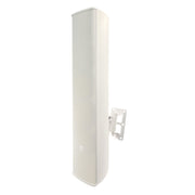LEM Commercial BORA44-LINE 130 W / 100 V passive aluminum column loudspeaker, 4 x 4" MF/LF + 1 x 1" HF, IP56
