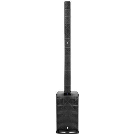 Elokance Tower 12 3-way column loudspeaker with 2000 W peak power, 130 dB SPL, 12" subwoofer, Class-D bi-amplification (800 W RMS), 6 x 3" mid drivers, 1" neodymium tweeter, DSP, Bluetooth 5.3 with TWS