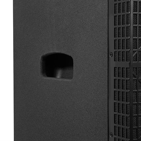 Elokance Tower 12 3-way column loudspeaker with 2000 W peak power, 130 dB SPL, 12" subwoofer, Class-D bi-amplification (800 W RMS), 6 x 3" mid drivers, 1" neodymium tweeter, DSP, Bluetooth 5.3 with TWS