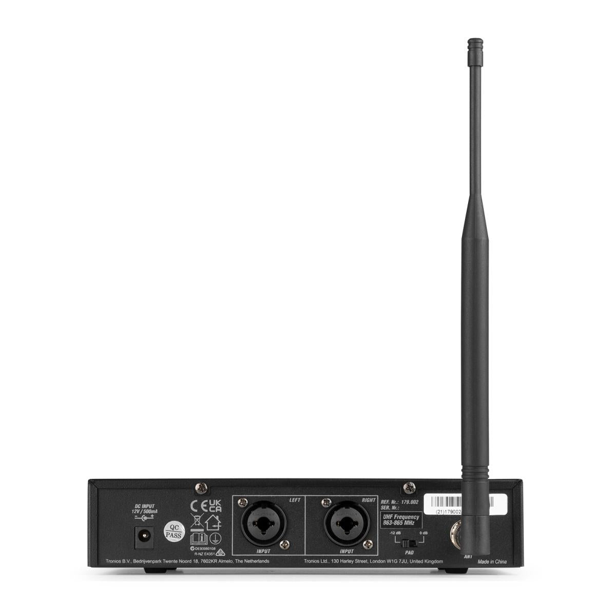 Power Dynamics PD810 InEar Monitor System UHF