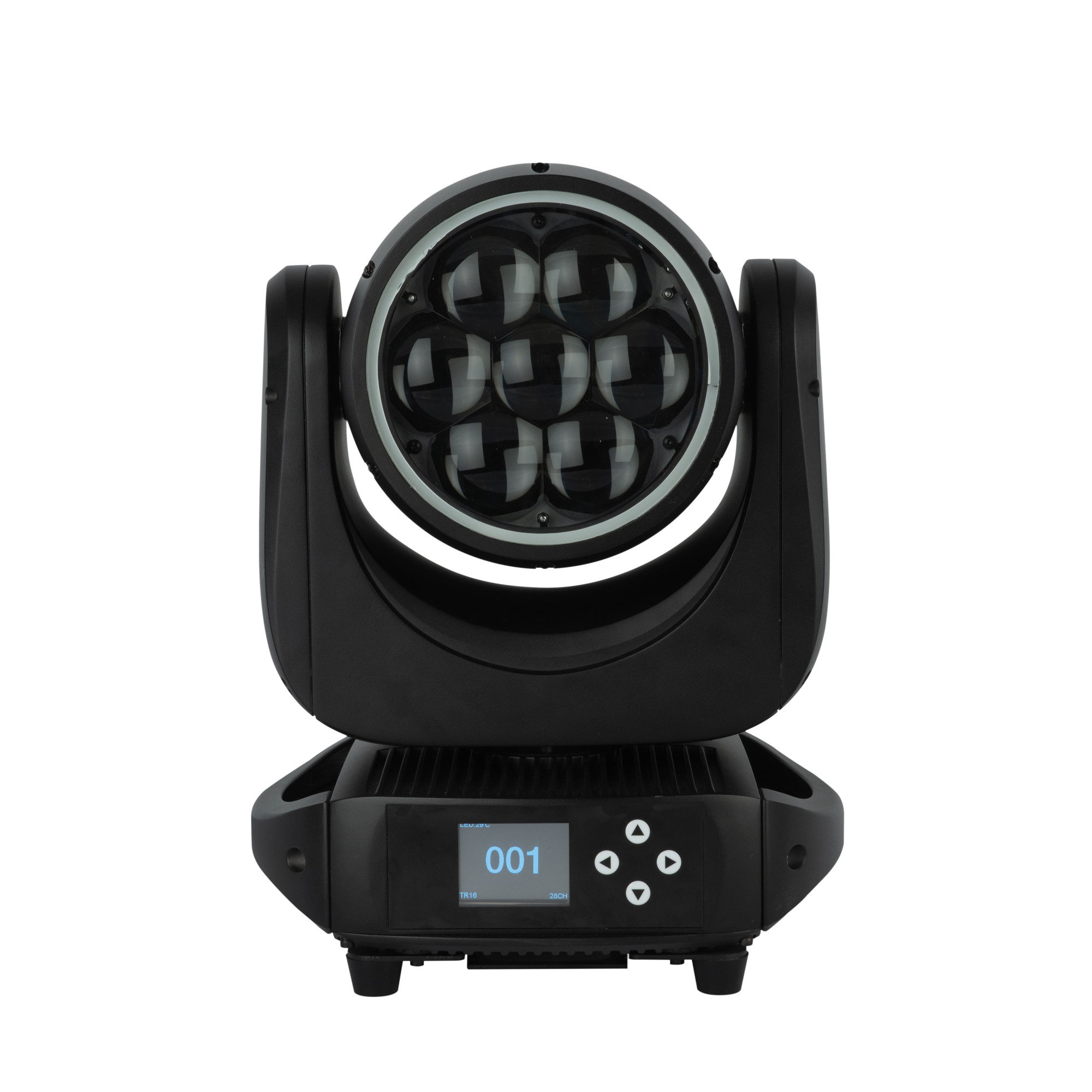 SHOWTEC Polar Wash 740 7x 40 W RGBL LED testa mobile wash - IP65