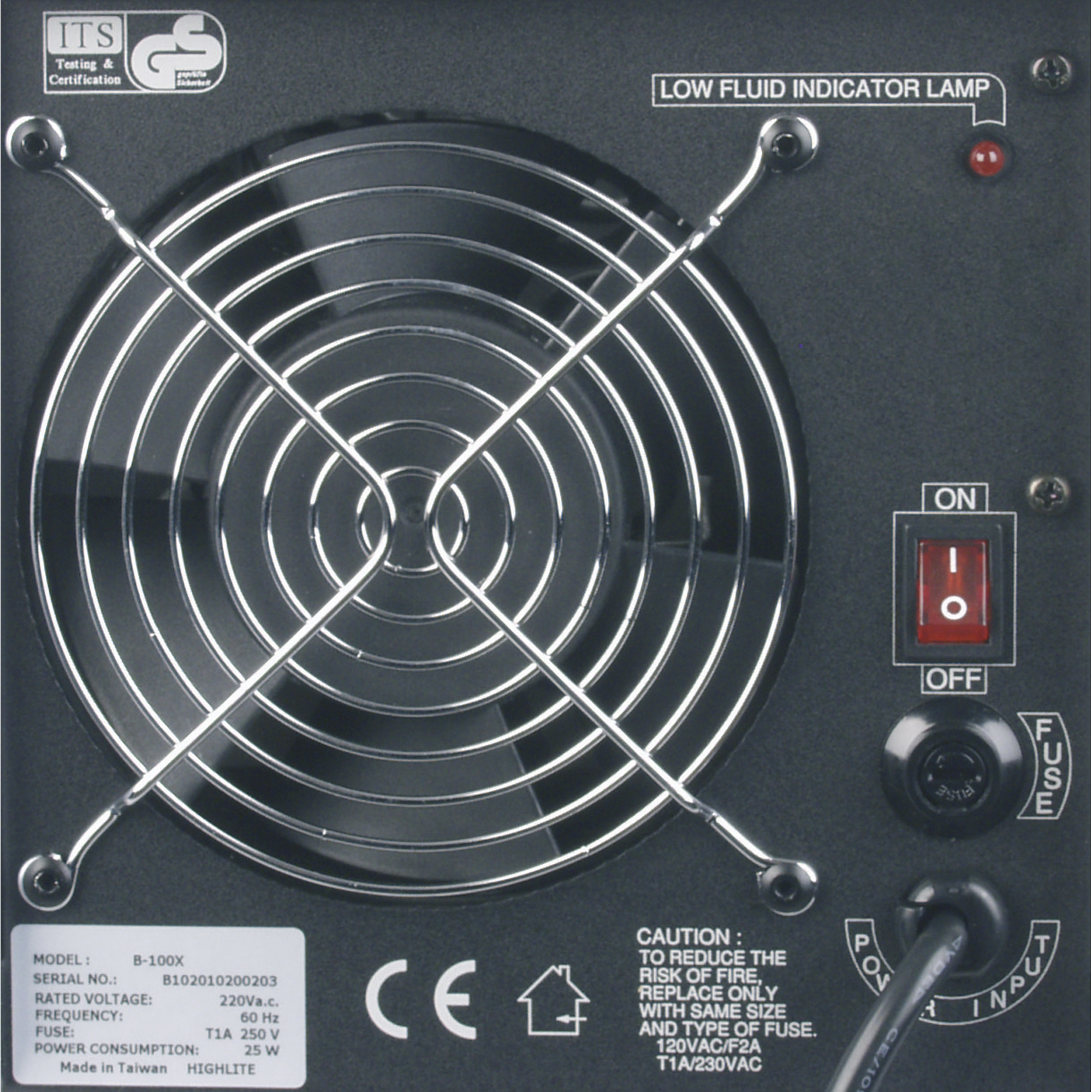 Antari B-100 Bubble Machine Manual Version Versione manuale