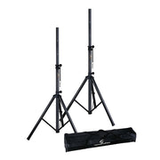 SOUNSATION COPPIA DI SUPPORTI PER DIFFUSORI CON BORSA SPST-SET80-BK
