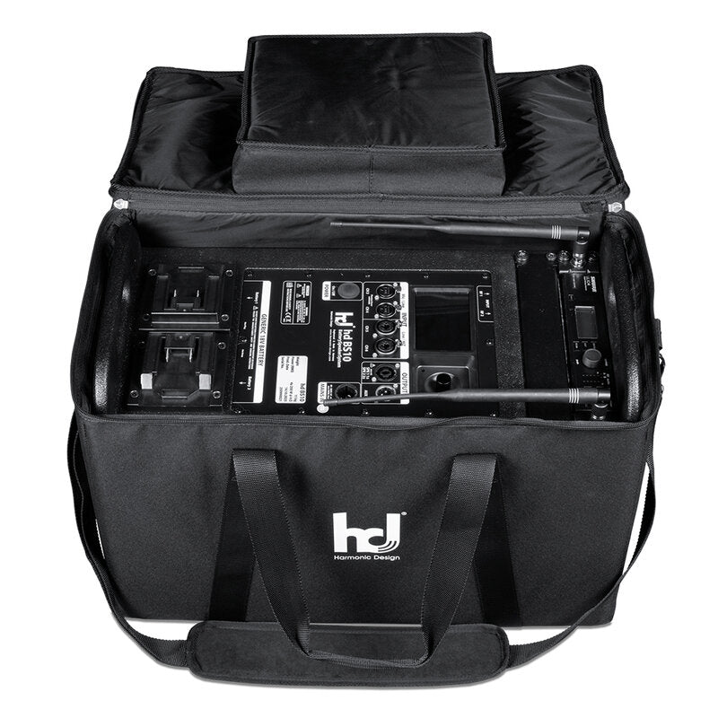 Harmonic Design 30126 Carrying bag, padded, for hd BS10/EXT, acessories shoulder strap & handle
