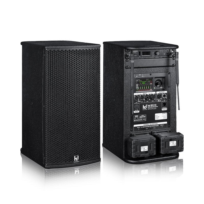 Harmonic Design BS10-PKS BS10 HD active loudspeaker + adapter for Parkside 20 V batteries