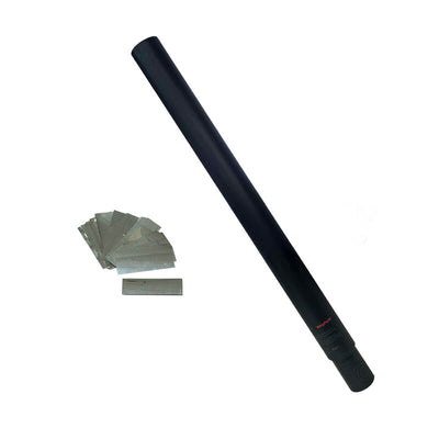 Showven easyFetti cannon metallic silver confetti 55*17mm