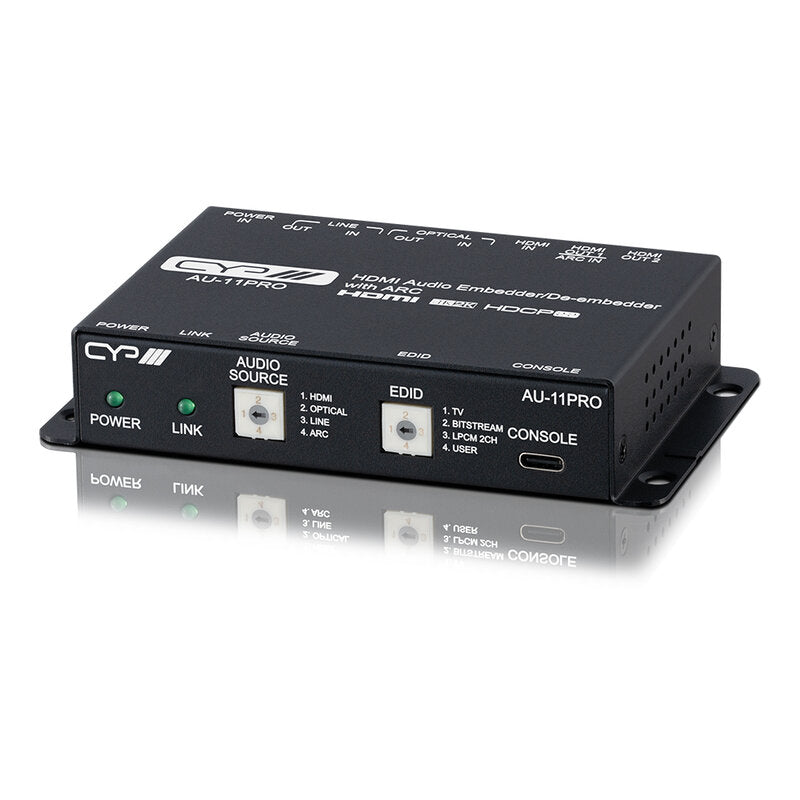 CYP AU-11PRO Full 4K HDMI embedder and de-embedder with ARC