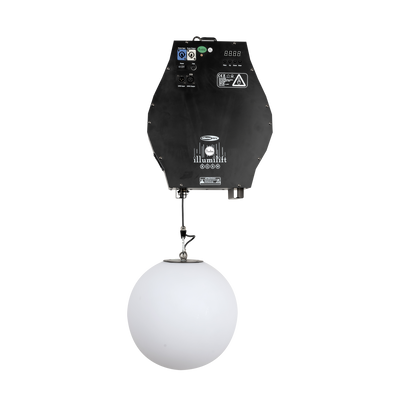 SHOWTEC Illumilift RGBW Turbo 6 m Dispositivo di collegamento ad alta velocità / 35 cm Sfera LED