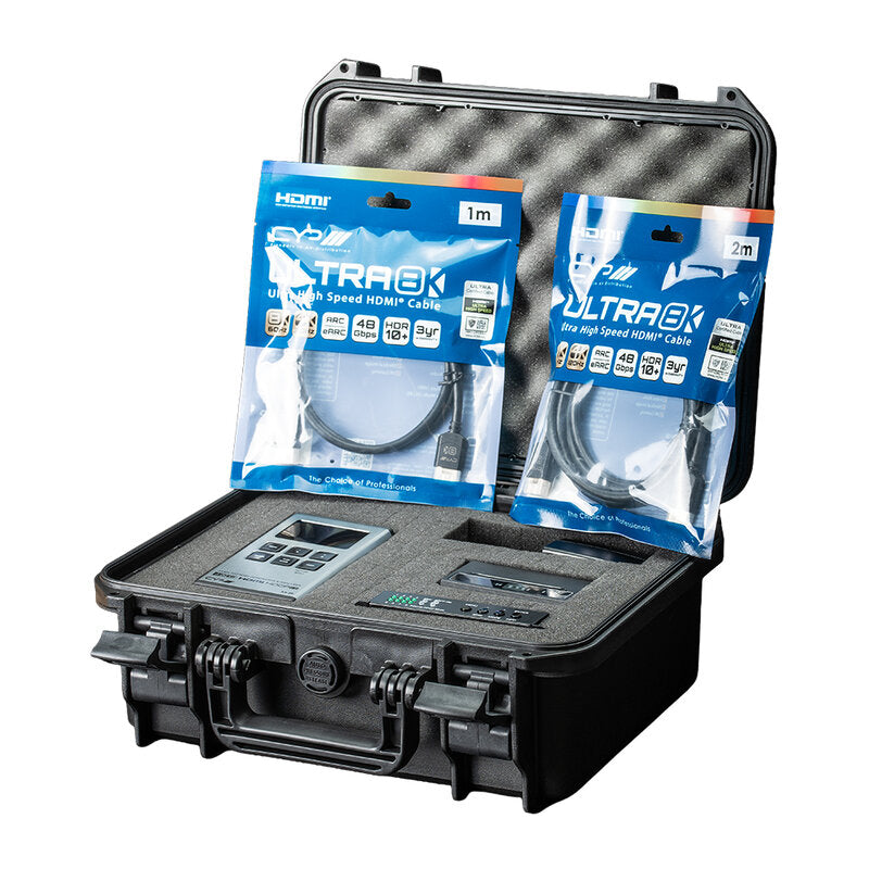 CYP XA-FAK Compact first‑aid kit for AV installers, a curated selection of essential CYP tools to quickly resolve common on‑site signal, cabling and EDID issues, preventing delays and keeping installations on track
