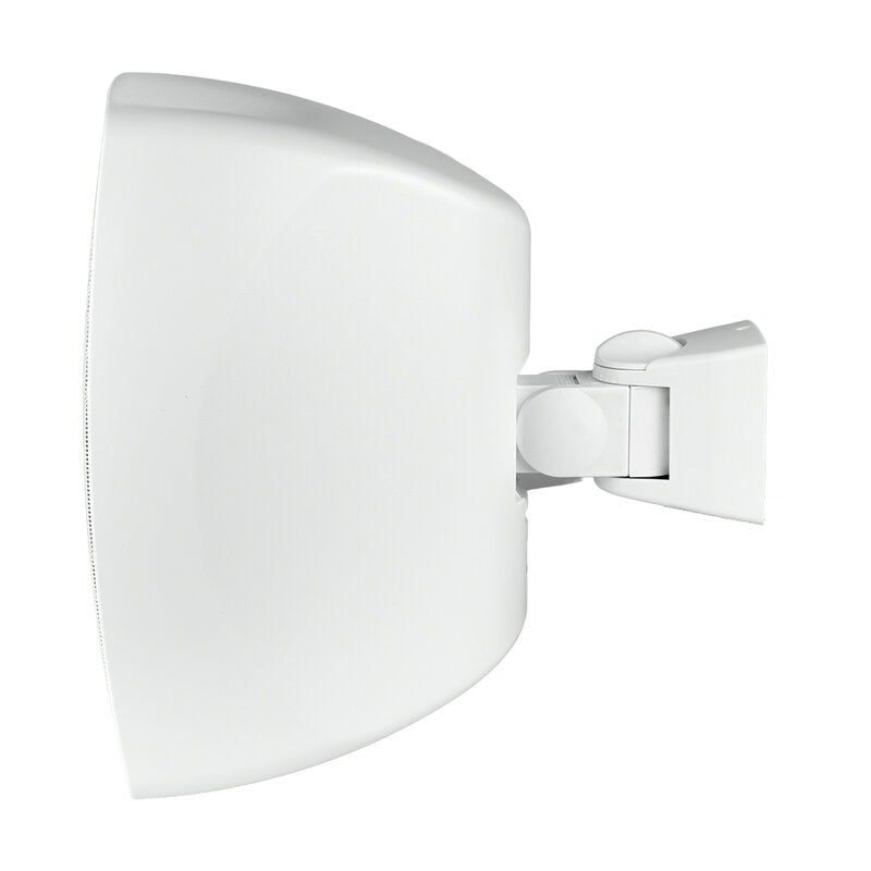 Rondson PBT-6B Compact 40 W 2 ways passive wall‑mount loudspeaker, ABS cabinet, 100 V line or 8 ohm, 6" WF + TW, IP55 rated, white, sold in pair