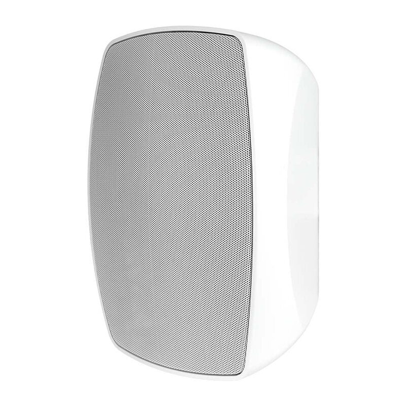 Rondson PBT-6B Compact 40 W 2 ways passive wall‑mount loudspeaker, ABS cabinet, 100 V line or 8 ohm, 6" WF + TW, IP55 rated, white, sold in pair