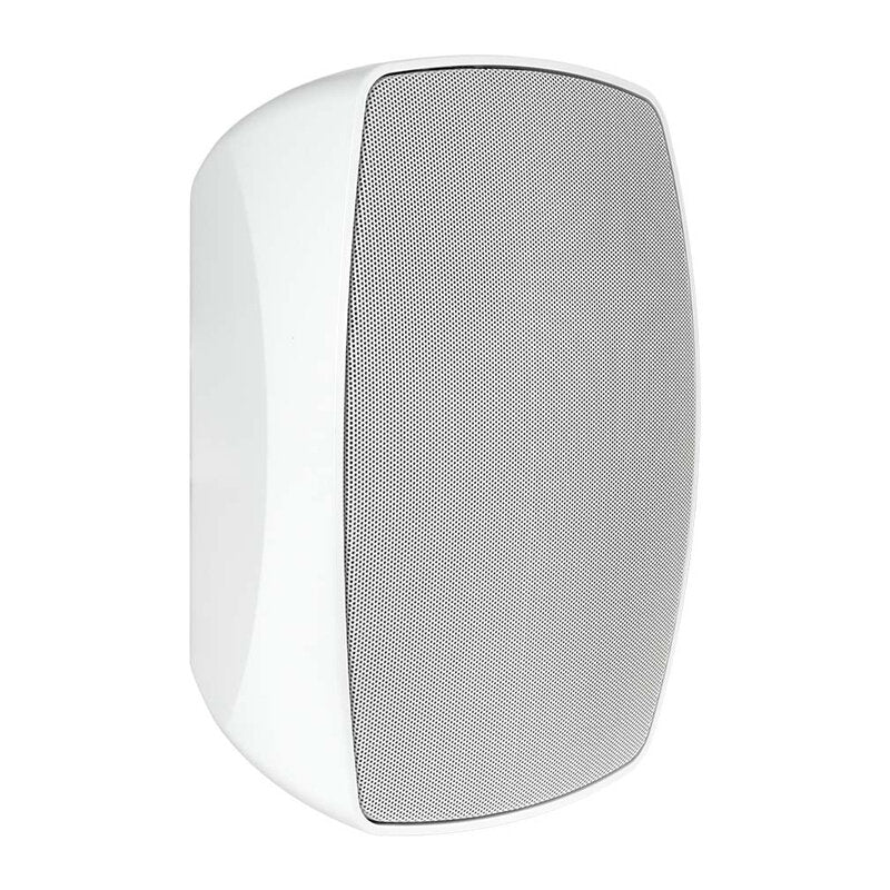 Rondson PBT-6B Compact 40 W 2 ways passive wall‑mount loudspeaker, ABS cabinet, 100 V line or 8 ohm, 6" WF + TW, IP55 rated, white, sold in pair