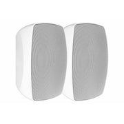 Rondson PBT-6B Compact 40 W 2 ways passive wall‑mount loudspeaker, ABS cabinet, 100 V line or 8 ohm, 6" WF + TW, IP55 rated, white, sold in pair