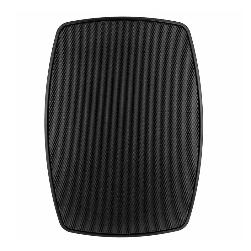 Rondson PBT-6N Compact 40 W 2 ways passive wall‑mount loudspeaker, ABS cabinet, 100 V line or 8 ohm, 6" WF + TW, IP55 rated, black, sold in pair