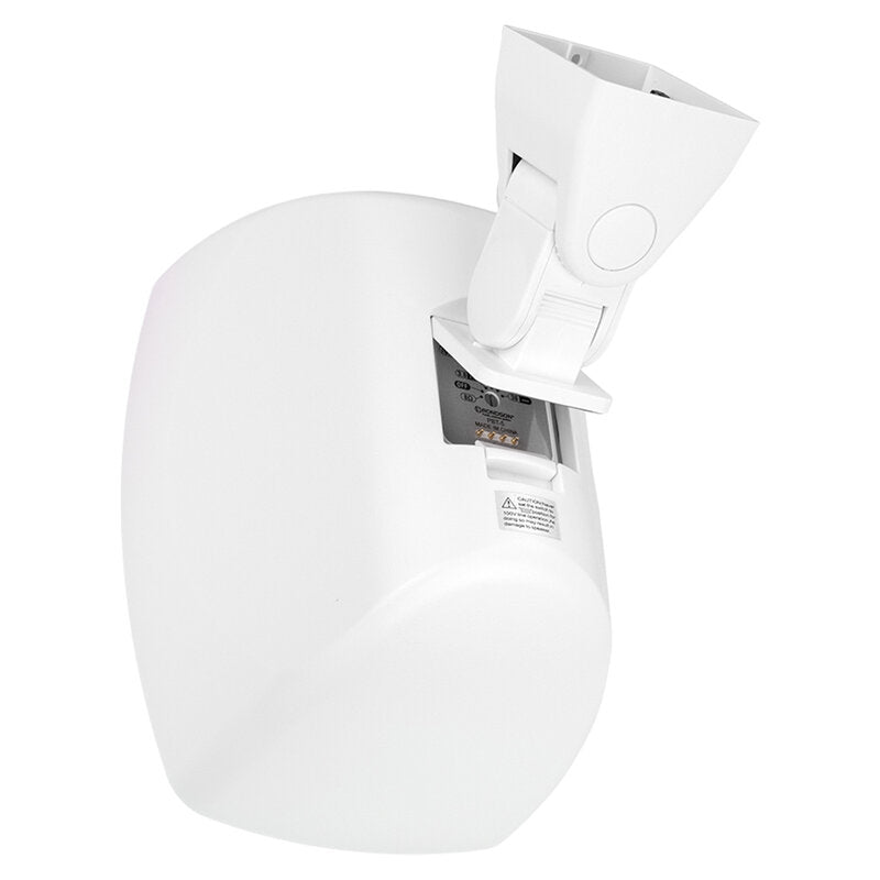 Rondson PBT-5B Compact 30 W 2 ways passive wall‑mount loudspeaker, ABS cabinet, 100 V line or 8 ohm, 5" WF + TW, IP55 rated, white, sold in pair
