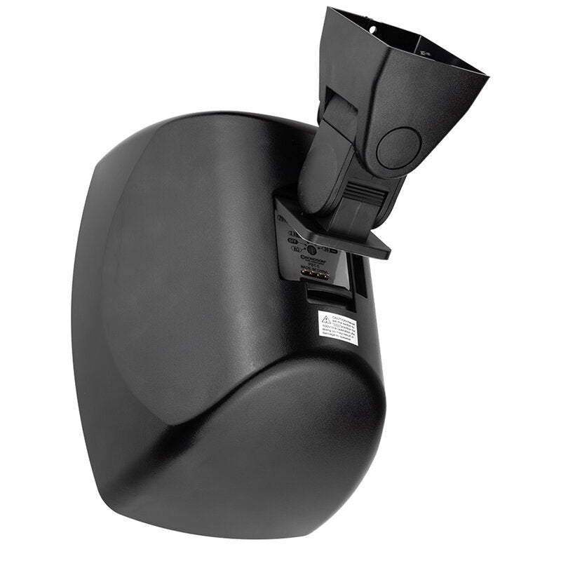 Rondson PBT-5N Compact 30 W 2 ways passive wall‑mount loudspeaker, ABS cabinet, 100 V line or 8 ohm, 5" WF + TW, IP55 rated, black, sold in pair