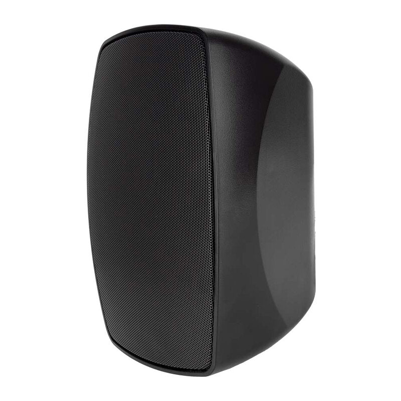 Rondson PBT-5N Compact 30 W 2 ways passive wall‑mount loudspeaker, ABS cabinet, 100 V line or 8 ohm, 5" WF + TW, IP55 rated, black, sold in pair