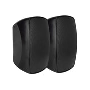 Rondson PBT-5N Compact 30 W 2 ways passive wall‑mount loudspeaker, ABS cabinet, 100 V line or 8 ohm, 5" WF + TW, IP55 rated, black, sold in pair