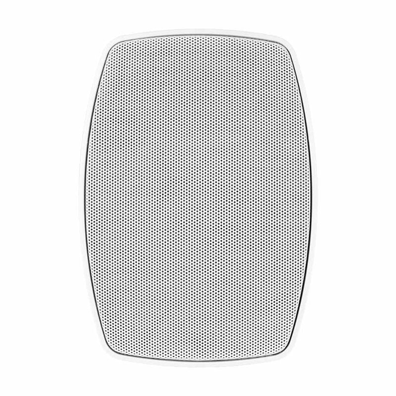 Rondson PBT-4B Compact 20 W 2 ways passive wall‑mount loudspeaker, ABS cabinet, 100 V line or 8 ohm, 4" WF + TW, IP55 rated, white, sold in pair