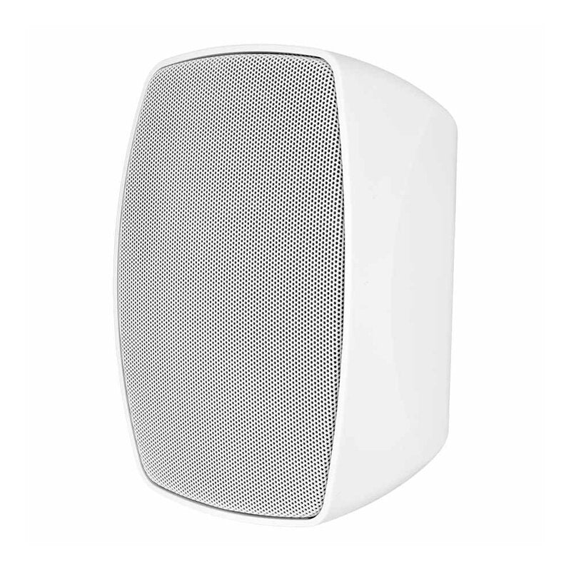 Rondson PBT-4B Compact 20 W 2 ways passive wall‑mount loudspeaker, ABS cabinet, 100 V line or 8 ohm, 4" WF + TW, IP55 rated, white, sold in pair