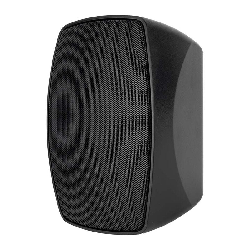 Rondson PBT-4N Compact 20 W 2 ways passive wall‑mount loudspeaker, ABS cabinet, 100 V line or 8 ohm, 4" WF + TW, IP55 rated, black, sold in pair