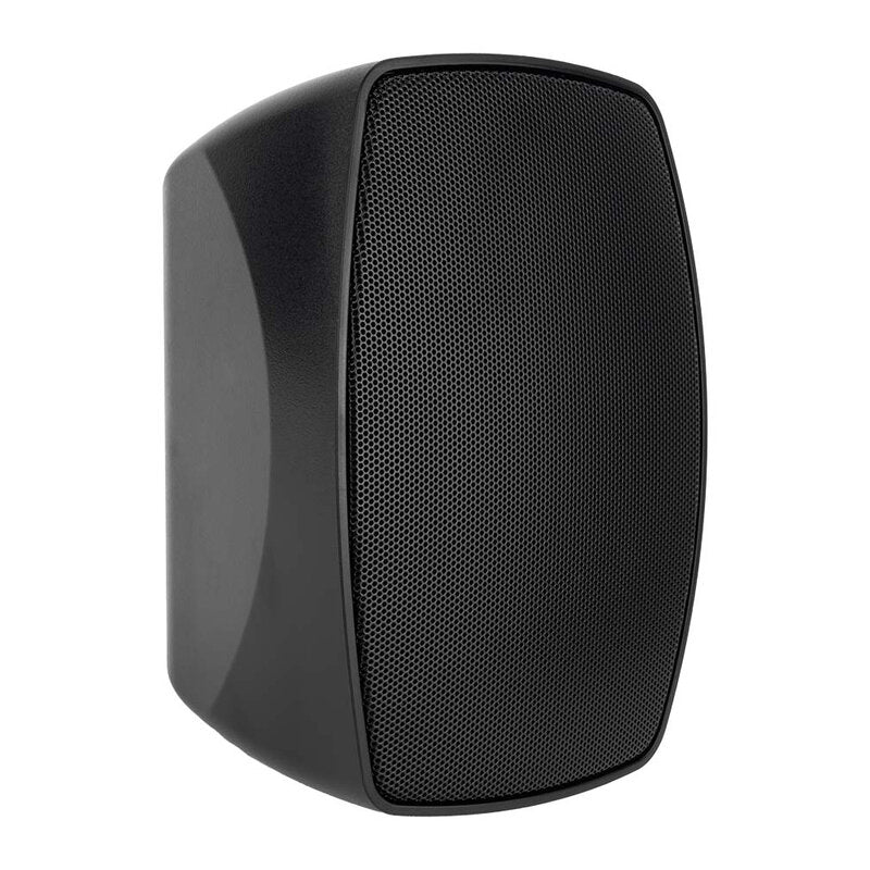 Rondson PBT-4N Compact 20 W 2 ways passive wall‑mount loudspeaker, ABS cabinet, 100 V line or 8 ohm, 4" WF + TW, IP55 rated, black, sold in pair