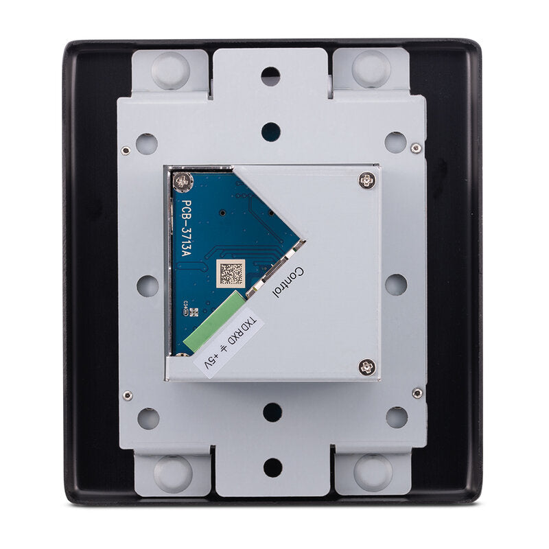 CYP CR-KP5-R Compact keypad controller, four RGB buttons and a rotary encoder, supporting up to 32 macros, 128 commands, scheduling, PoE and full control via WebGUI and Telnet