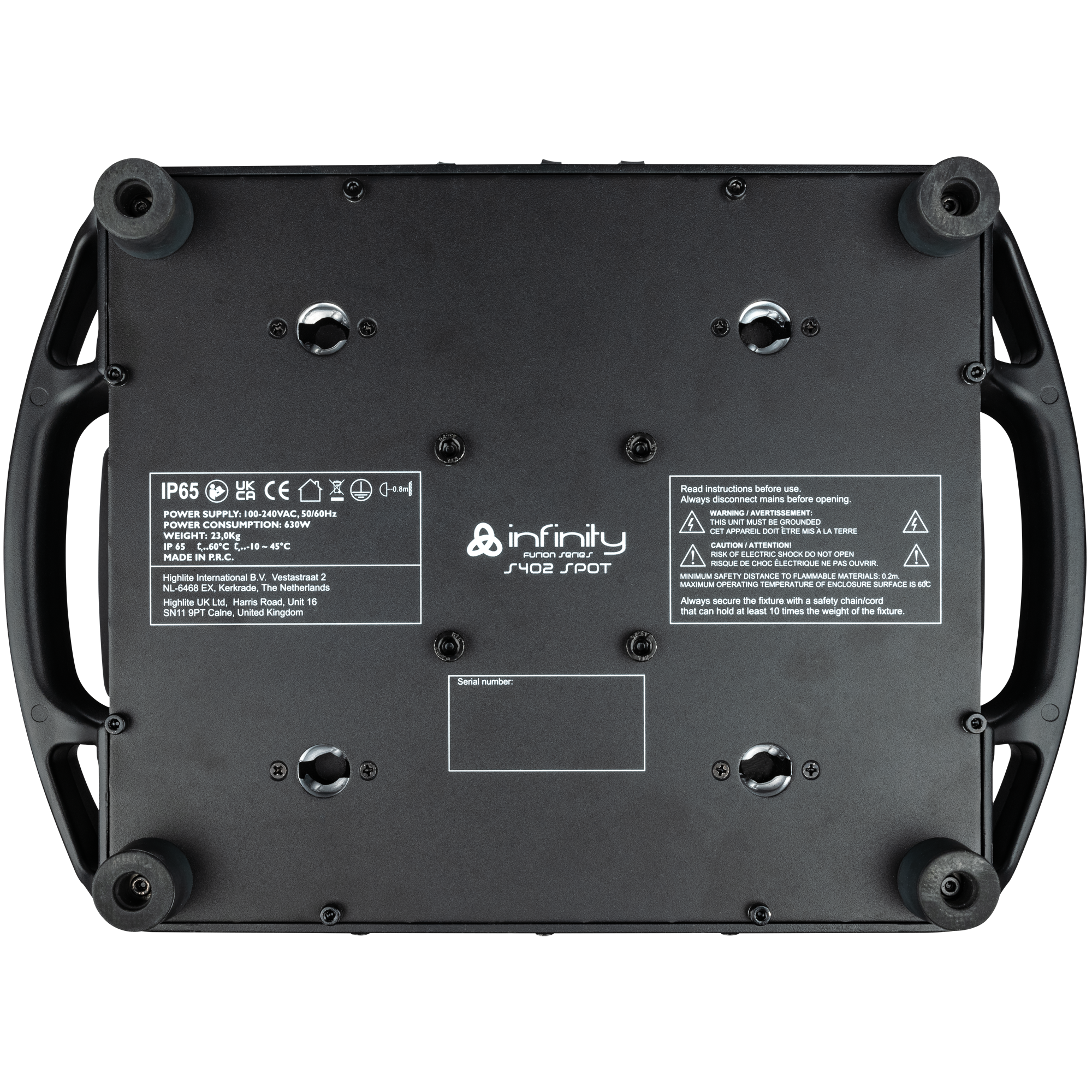 INFINITY Furion S402 Spot Testa mobile Spot 350 W - IP65