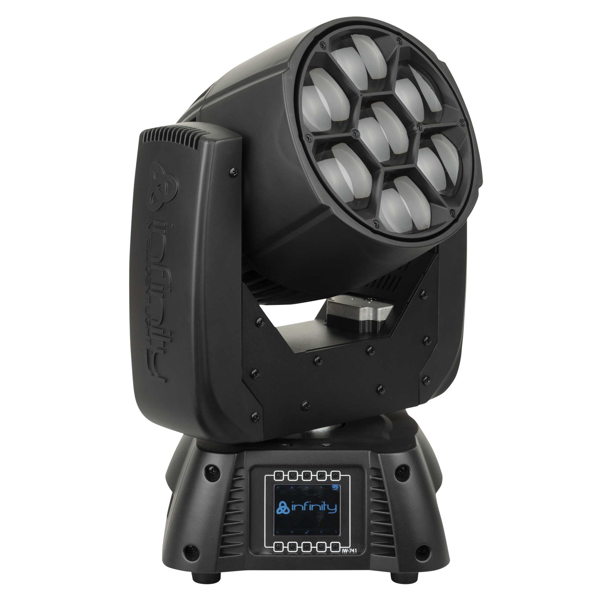 INFINITY iW-741 RDM XLR 5P In/Out Wash RGBW - zoom elettronico - 5P DMX