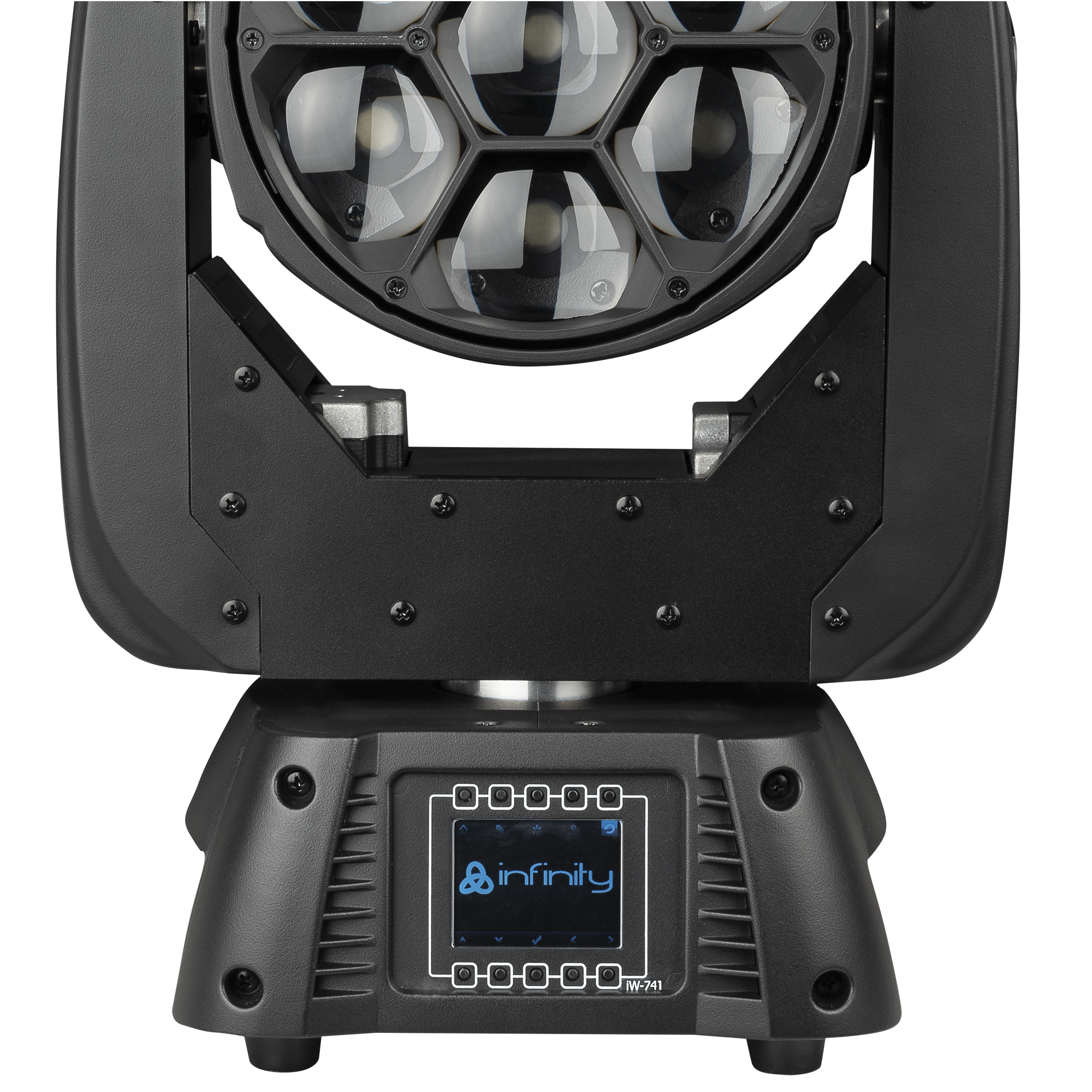 INFINITY iW-741 RDM XLR 3P In/Out Wash RGBW - zoom elettronico - 3P DMX