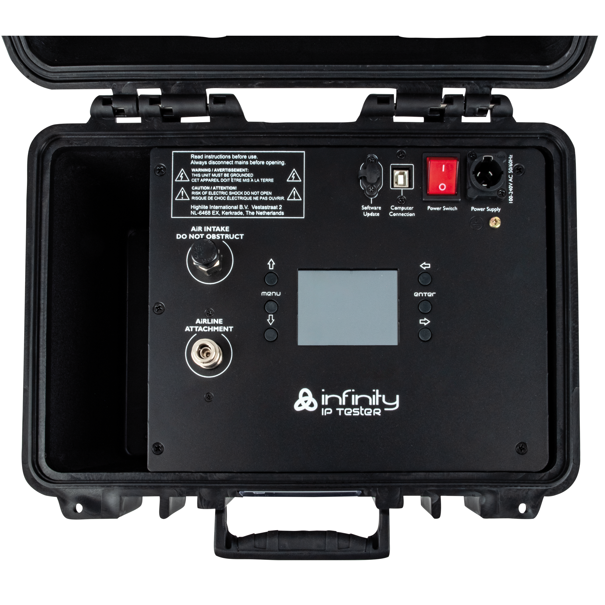 INFINITY Infinity IP Tester Per gli apparecchi Infinity con grado di protezione IP