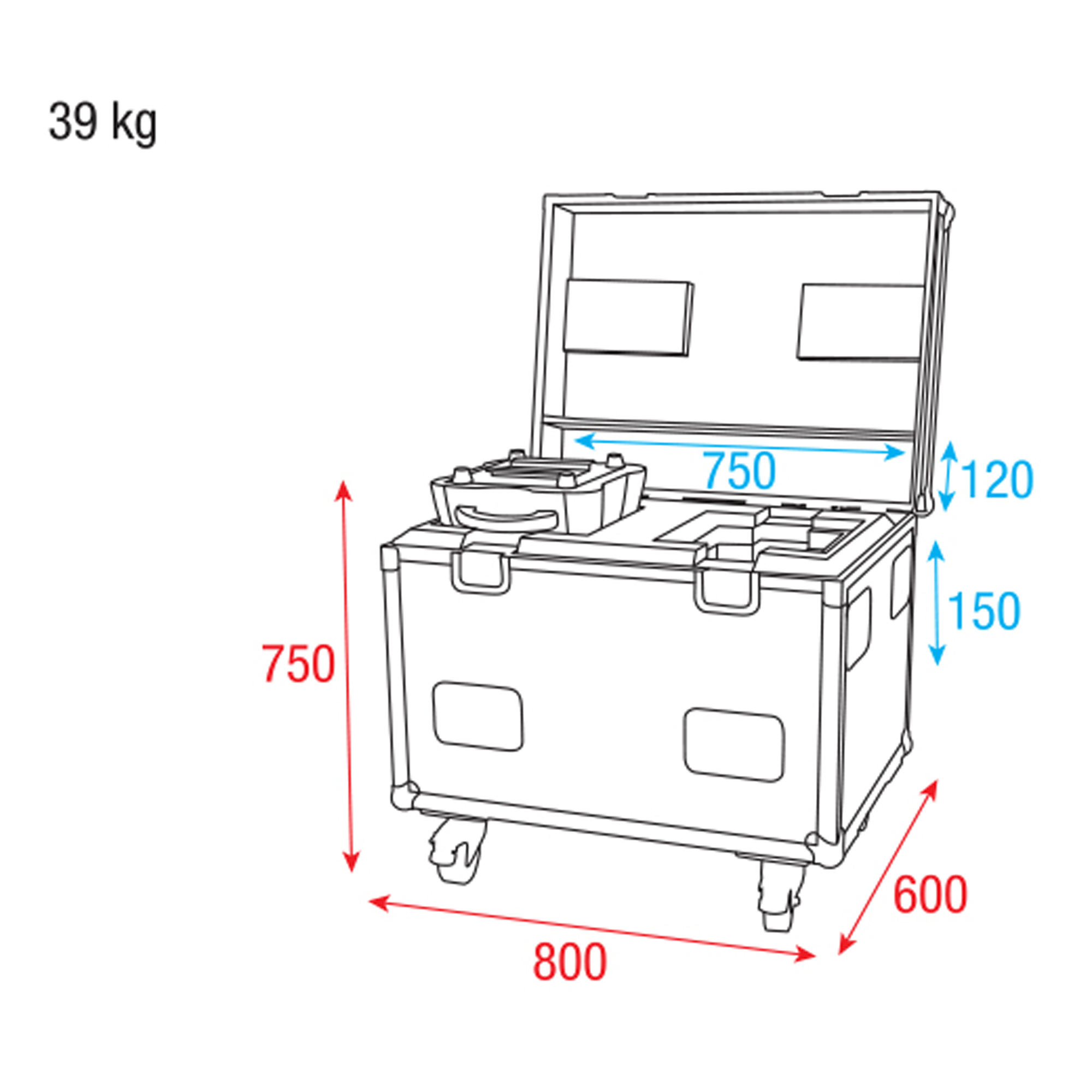 INFINITY Case for 2x iFX-640 Premium Line Premium Line