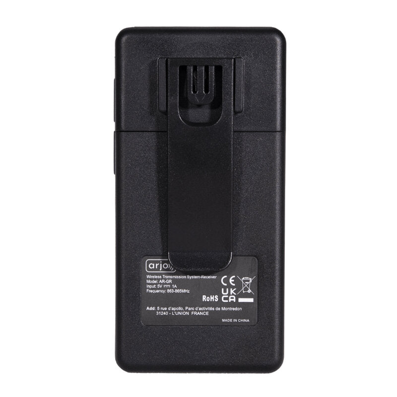 Rondson AR-G30 UHF guided‑tour system with 2 transmitters, 28 receivers, 50 channels, 200 m range and long‑life rechargeable batteries, supplied with 30‑slot charging case