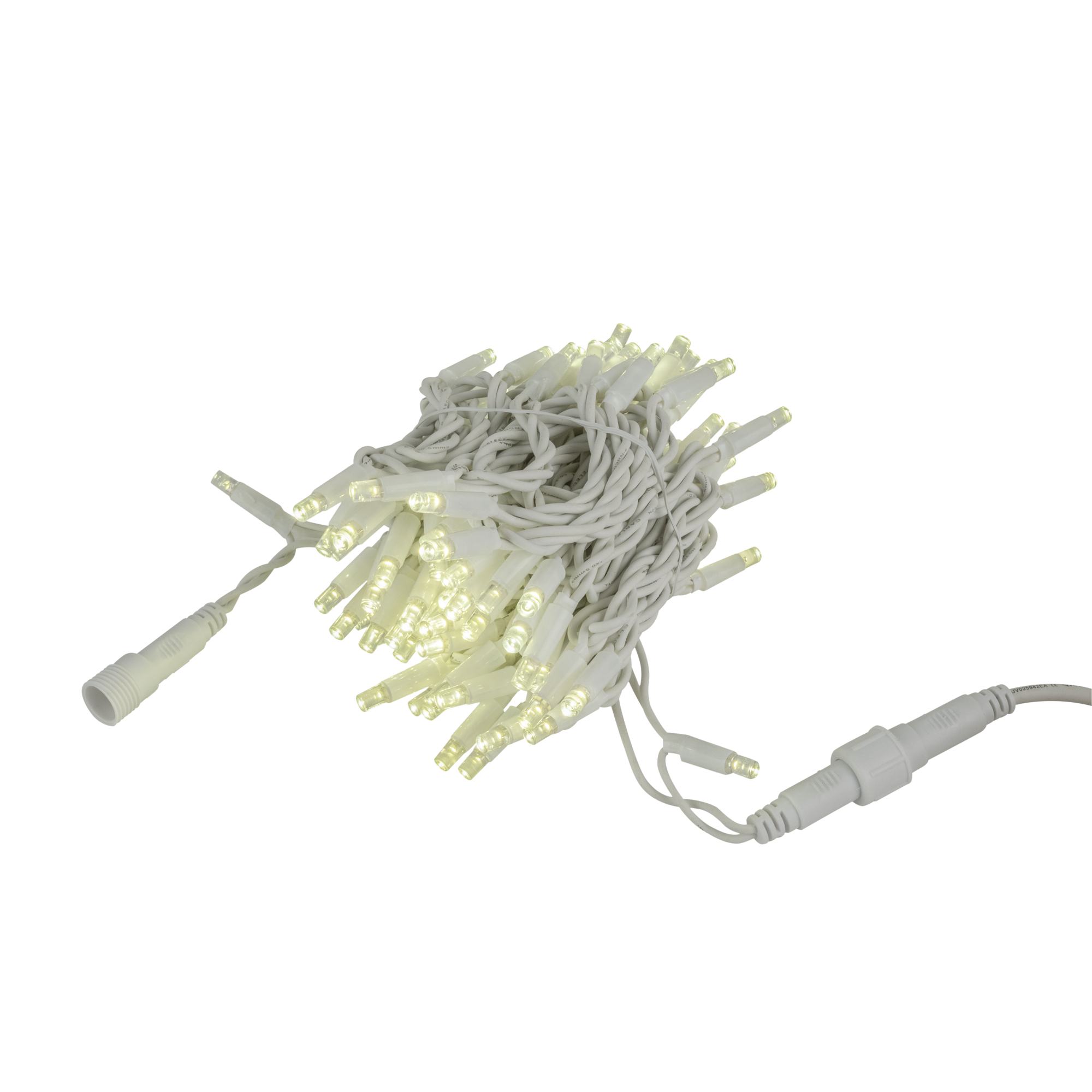 SHOWTEC LED Rubber Static String Light WW 10.000mm Colore bianco - 100 LED - 10 m