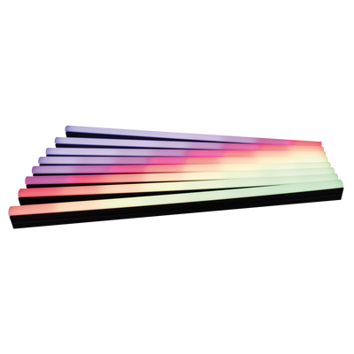 SHOWTEC Octostrip FLEX Set - 1 m Set di 8 Octostrip da 27 W + controller