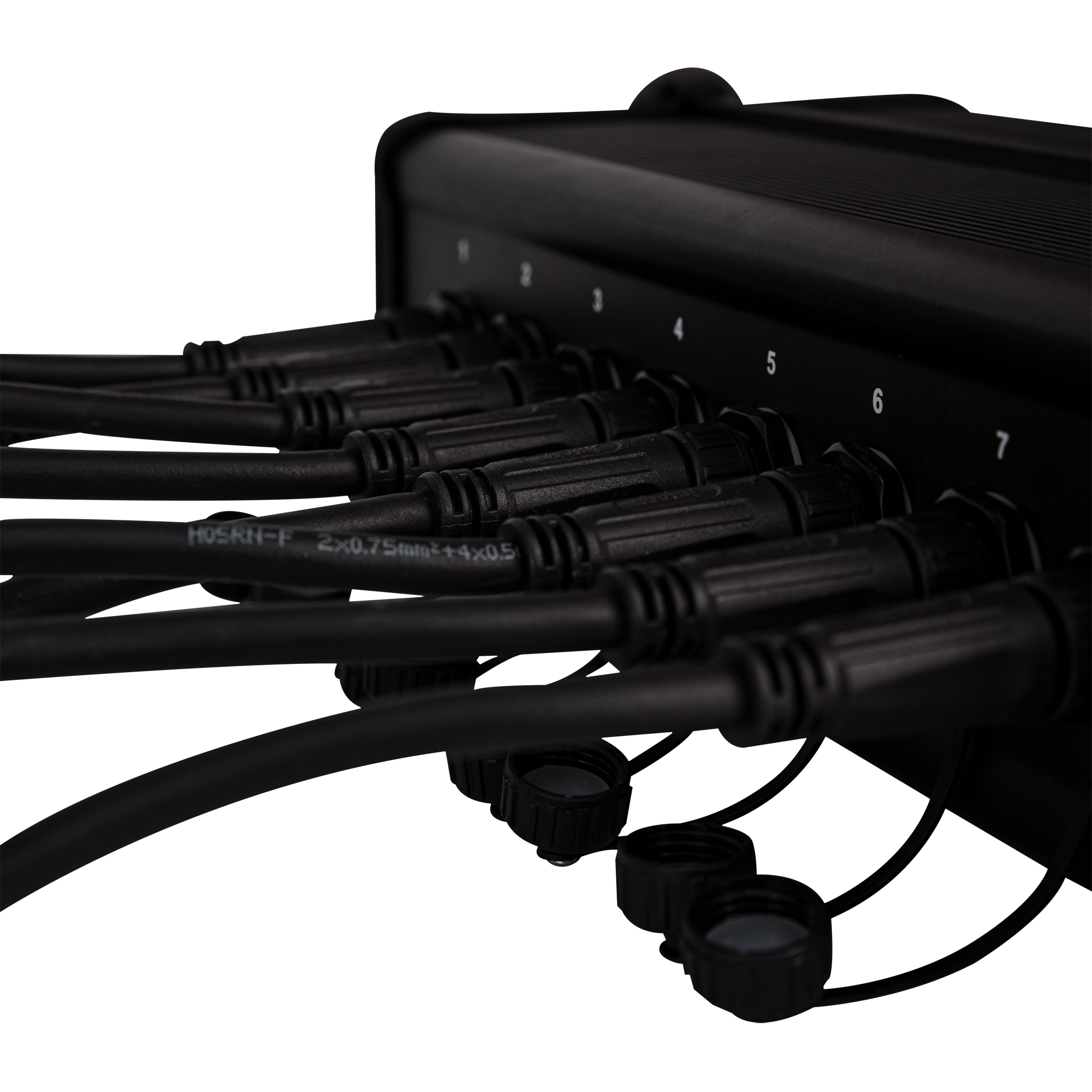 SHOWTEC Octostrip FLEX Set - 1 m Set di 8 Octostrip da 27 W + controller