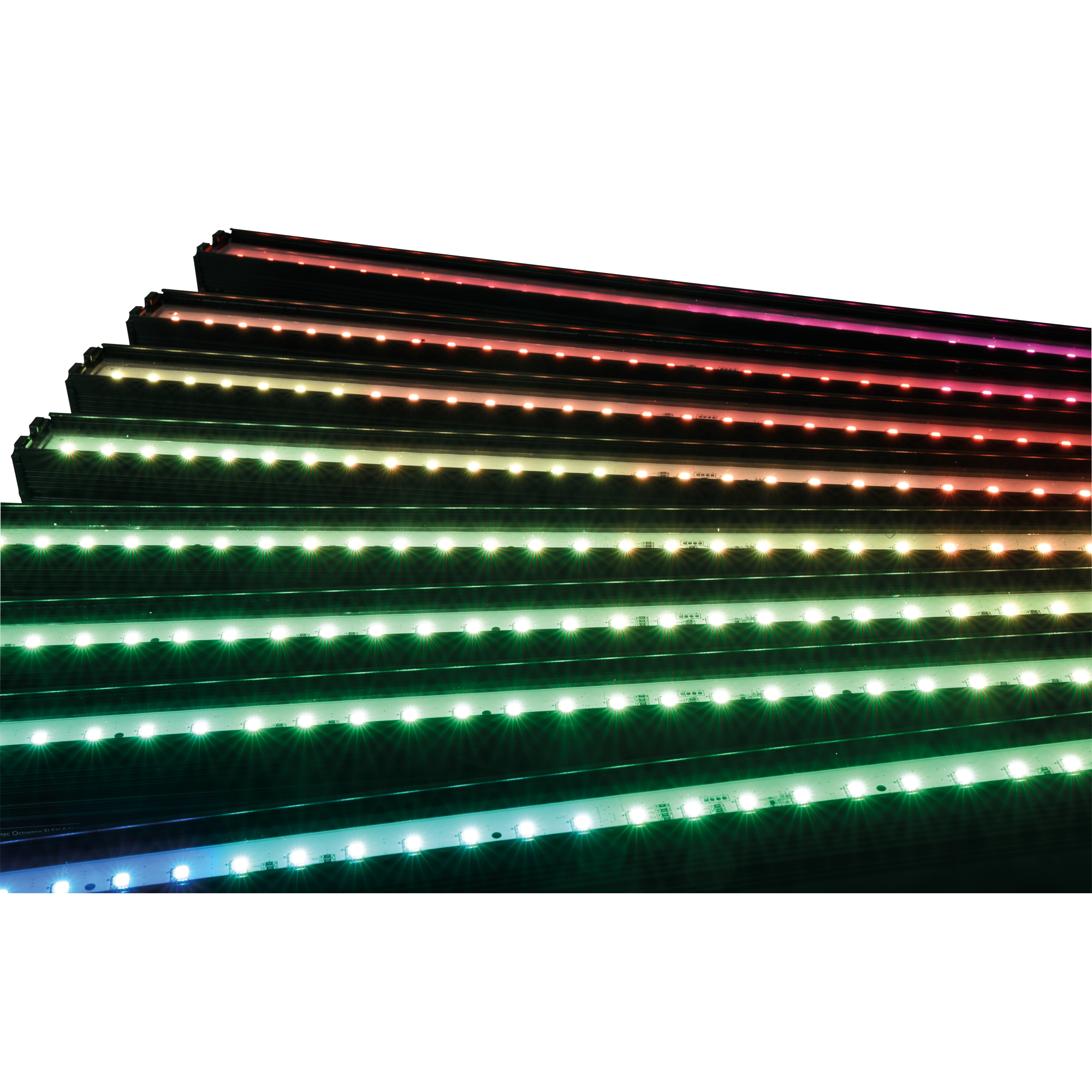 SHOWTEC Octostrip FLEX Set - 0.5 m Set di 8 Octostrip da 14 W + controller